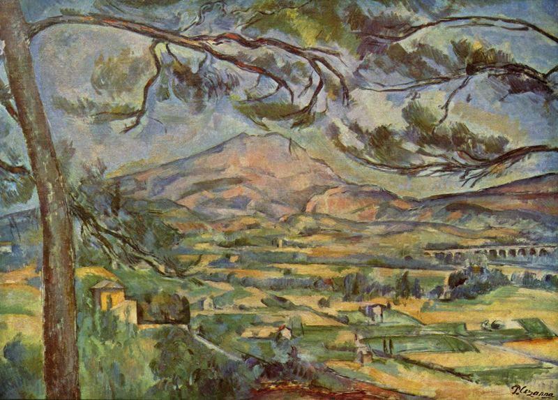 Mont Sainte-Victoire, Paul Cezanne